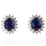 Sapphire earrings