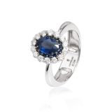 Anello zaffiro