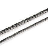 Black Diamond Tennis Bracelet