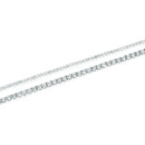 braccialetto tennis con diamanti