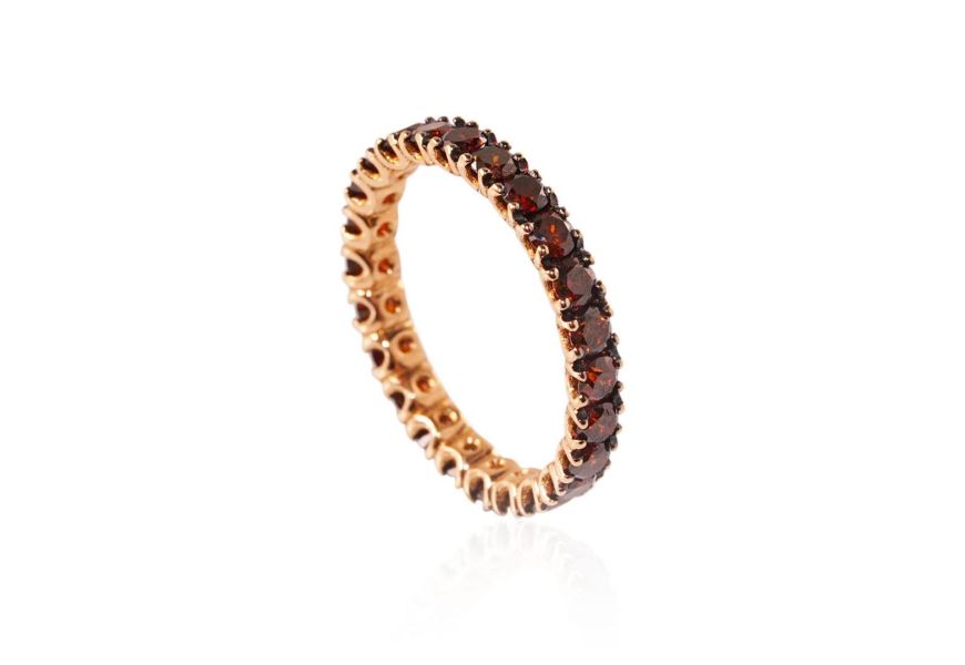 Fedina diamanti chocolate