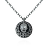 Titanium Skull Pendant