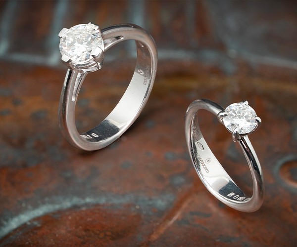 Solitaire-Rings