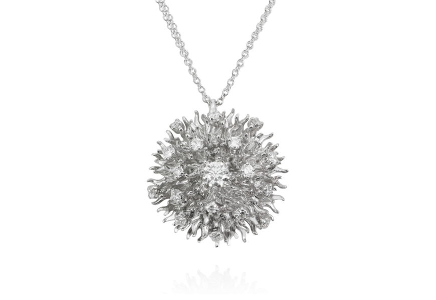 Ciondolo Ricci con diamanti