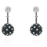 Titanium drop earrings
