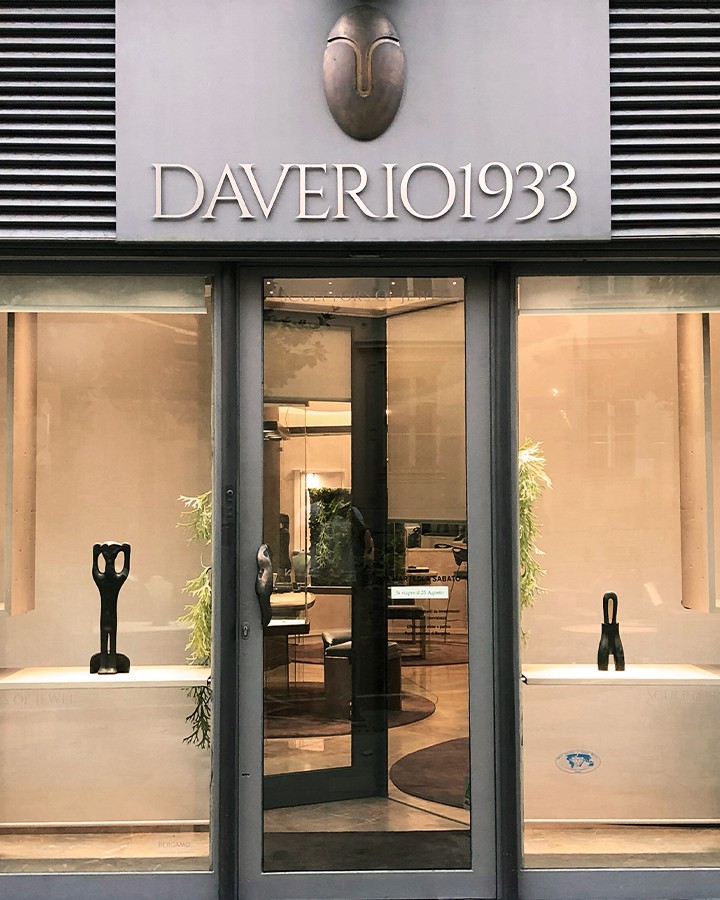 Showroom DAVERIO1933 brand Daverio1933, Il brand oggi – Gioielli DAVERIO 1933