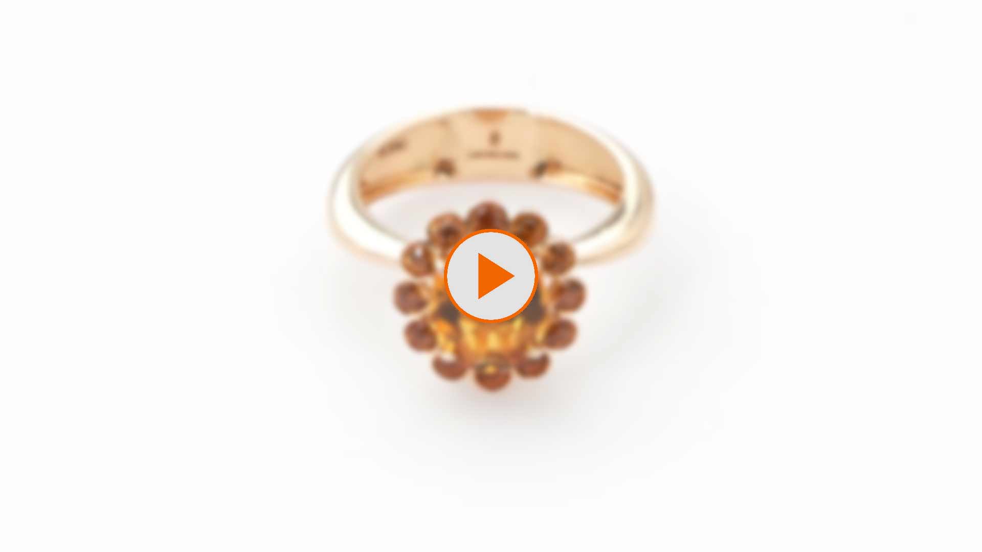 Anteprima video Anello con quarzo citrino