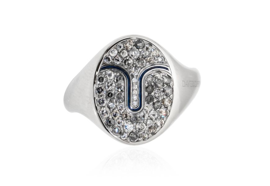 Incastonatura anello chevalier Daverio1933